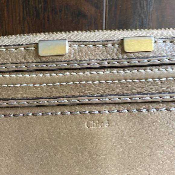 Chloe Marcie  Wallet with Gold Accents - Picture 7 of 10